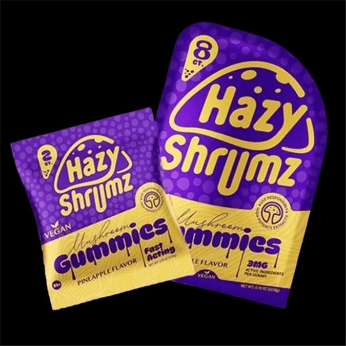 Picture of HAZY SHRUMZ 10CT GUMMIES - PINEAPPLE