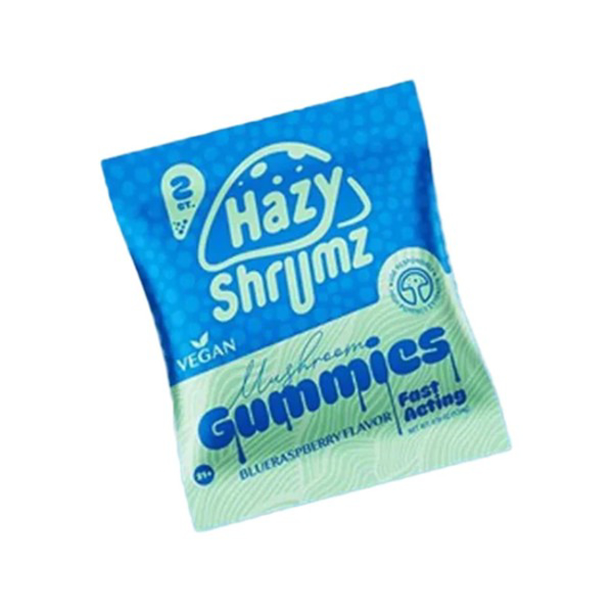 Picture of HAZY SHRUMZ 10CT GUMMIES - BLUE RASPBERRY
