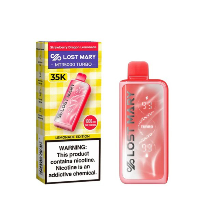 Picture of LOST MARY 35K STRAWBERRY DRAGON LEMONADE