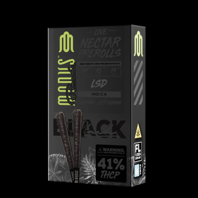 Picture of MODUS BLACK 2CT LIVE NECTAR PREROLL  LSD