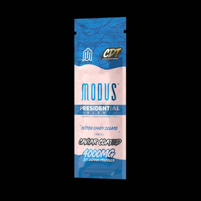 Picture of MODUS PRESIDENTIAL BLEND 4000MG CAVIAR COATED COTTON CANDY ZELATO