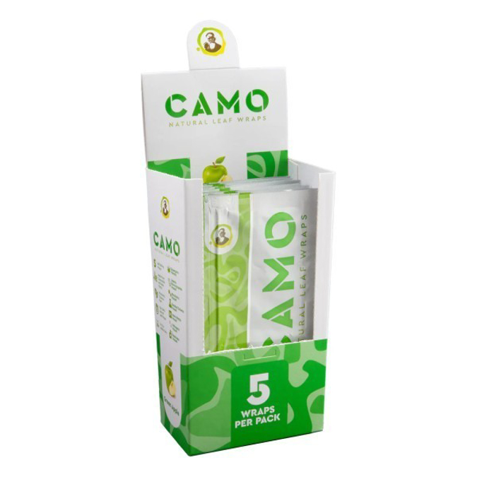 Picture of CAMO NATURAL LEAF WRAP 5PK - GREEN APPLE