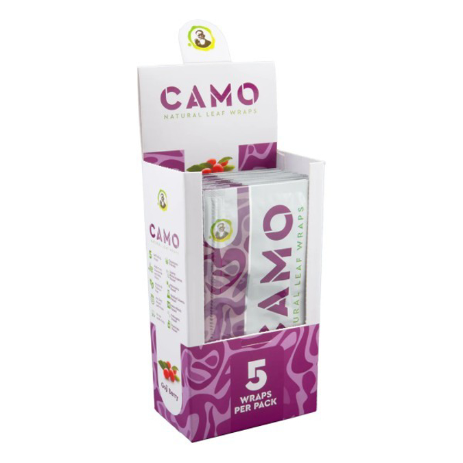 Picture of CAMO NATURAL LEAF WRAP 5PK - GOJI BERRY