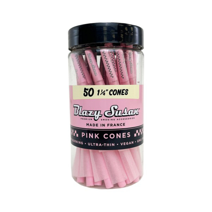 Picture of BLAZY SUSAN 50 1 1/4 CONES JAR - PINK
