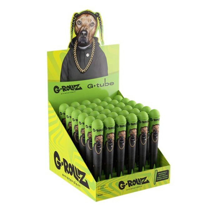 Picture of G ROLLZ AMSTERDAM 50 WIDE TIPS RAP GREEN 24CT