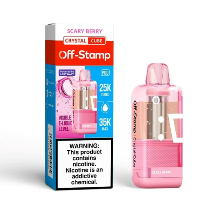 Picture of OFF STAMP CRYSTAL POD 35K - SCARY BERRY