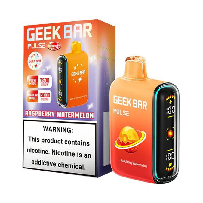 Picture of GEEK BAR 15K PULSE RASPBERRY WATERMELON