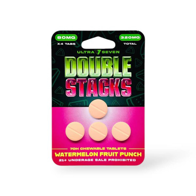 Picture of DOUBLE STACKS 7OH 80MG TAB - WATERMELON FRUIT PUNCH