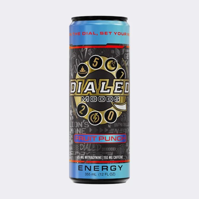 Picture of DIALED MOODS 150MG FRUIT PUNCH 355ML