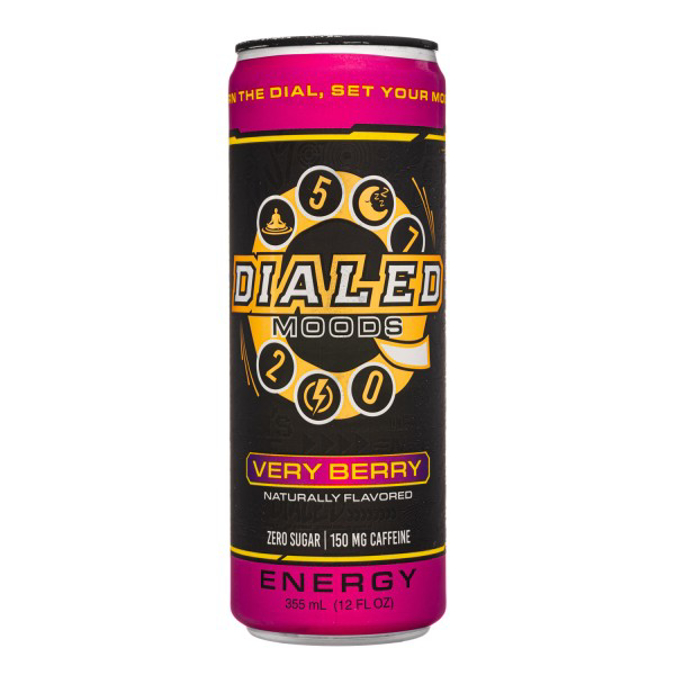 Picture of DIALED MOODS 150MG VERY BERRY 355ML