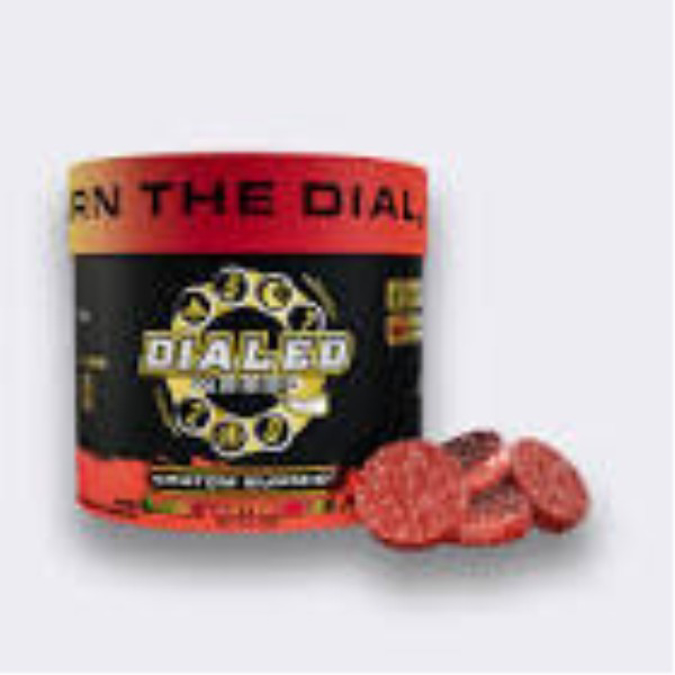 Picture of DIALED MOODS KRATOM GUMMY 30CT JUICY WATERMELON