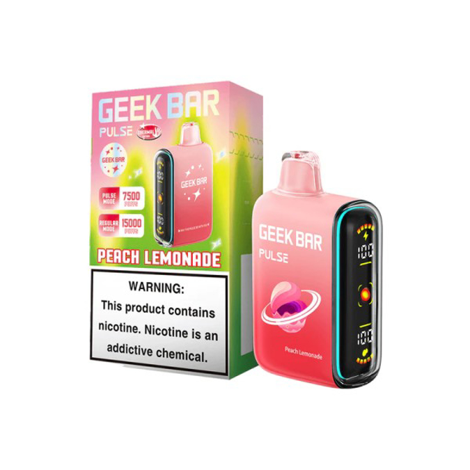 Picture of GEEK BAR 15K PULSE PEACH LEMONADE