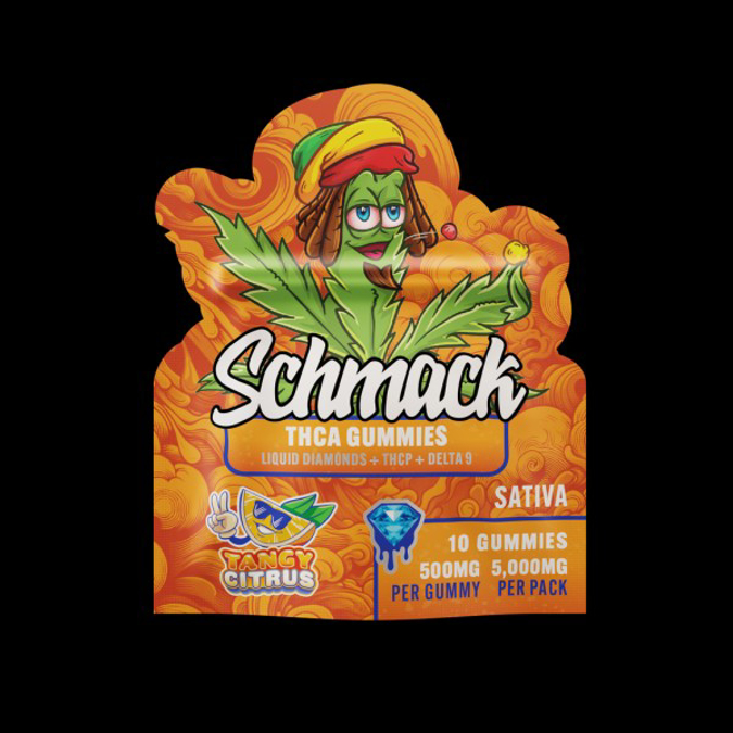 Picture of SCHMACK THCA GUMMIES 5000MG 10CT - TANGY CITRUS (SATIVA)