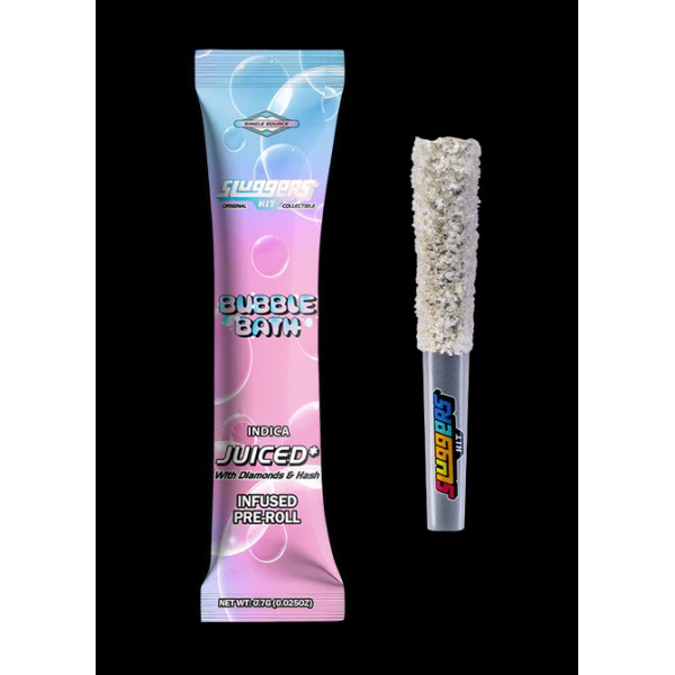 Picture of SLUGGERS HIT JUICED 0.7G JOINT 1PK - BUBBLE BATH (INDICA)