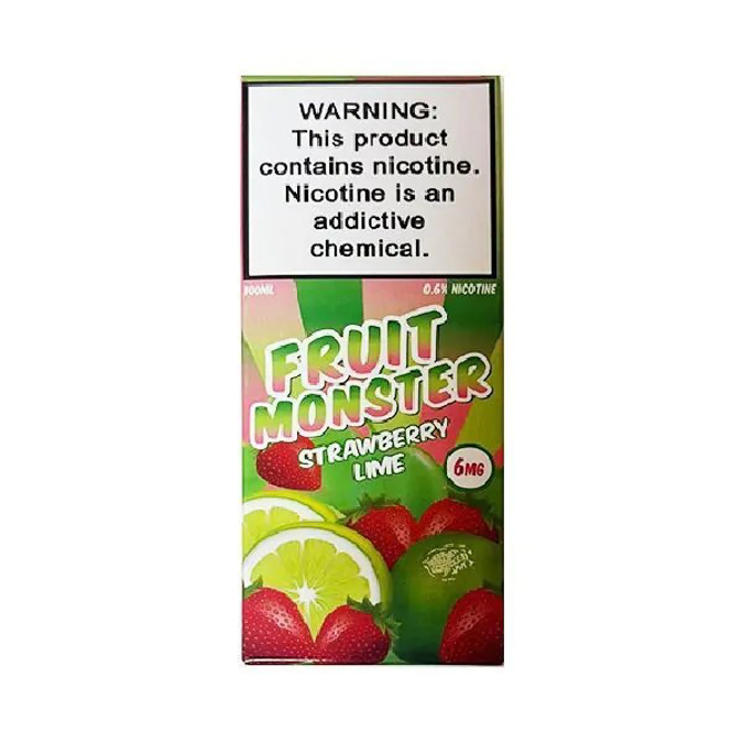 Picture of FRUIT MONSTER 6MG 100ML - STRAWBERRY LIME