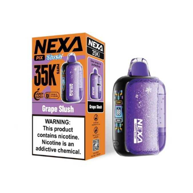 Picture of NEXA PIX 35K PUFF 5PK GRAPE SLUSH