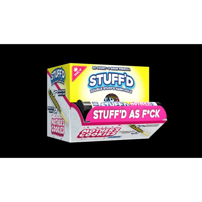 Picture of STUFF'D THCP HASH HOLES PRE ROLLS 20CT - MOTHERS COOKIES (HYBRID)