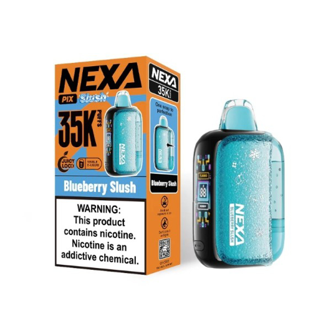 Picture of NEXA PIX 35K PUFF 5PK BLUEBERRY SLUSH