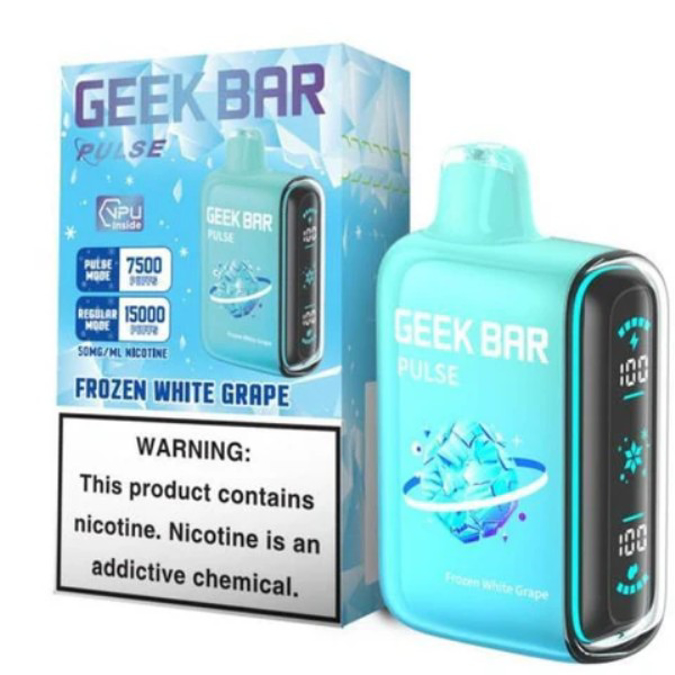 Picture of GEEK BAR 15K PULSE FROZEN WHITE GRAPE
