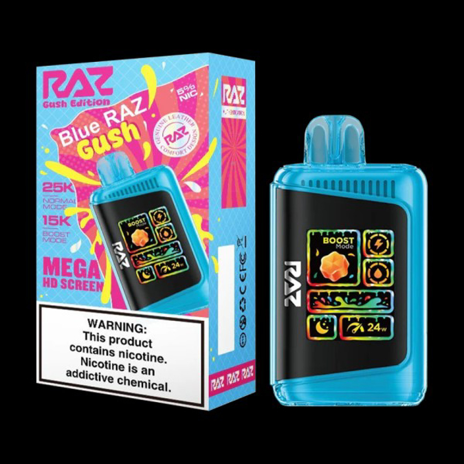 Picture of RAZ 25K BLUE RAZ GUSH 5CT BOX