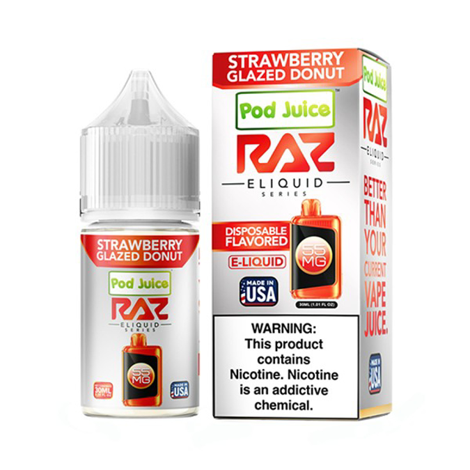Picture of RAZ 30ML 35MG - STRAWBERRY GLAZED DONUT
