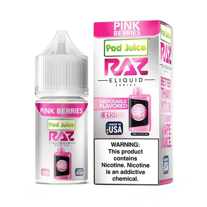 Picture of RAZ 30ML 55MG - PINK BERRIES