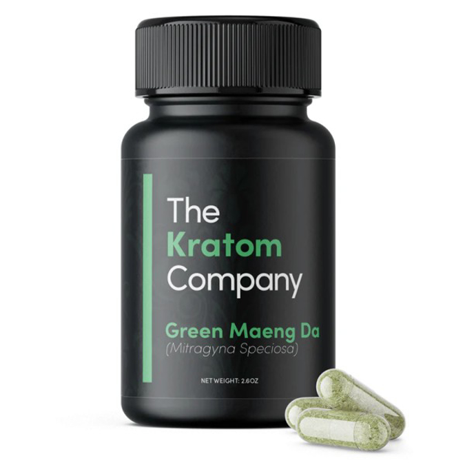 Picture of THE KRATOM COMPANY GREEN MAENG DA 75CAPS
