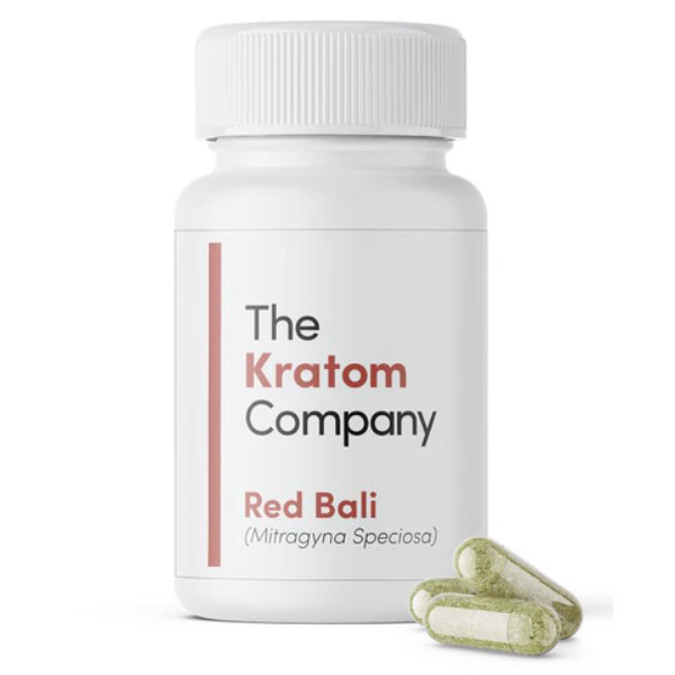 Picture of THE KRATOM COMPANY RED BALI 75CAPS