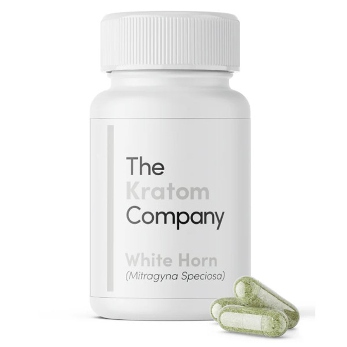 Picture of THE KRATOM COMPANY WHITE HORN 3OZ