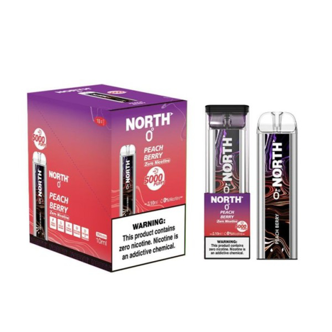 Picture of NORTH 5K 0 NICOTINE PEACH BERRY