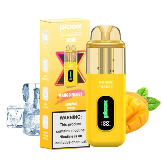 Picture of PLOOX DISPOSABLE POD 25K - MANGO FREEZE
