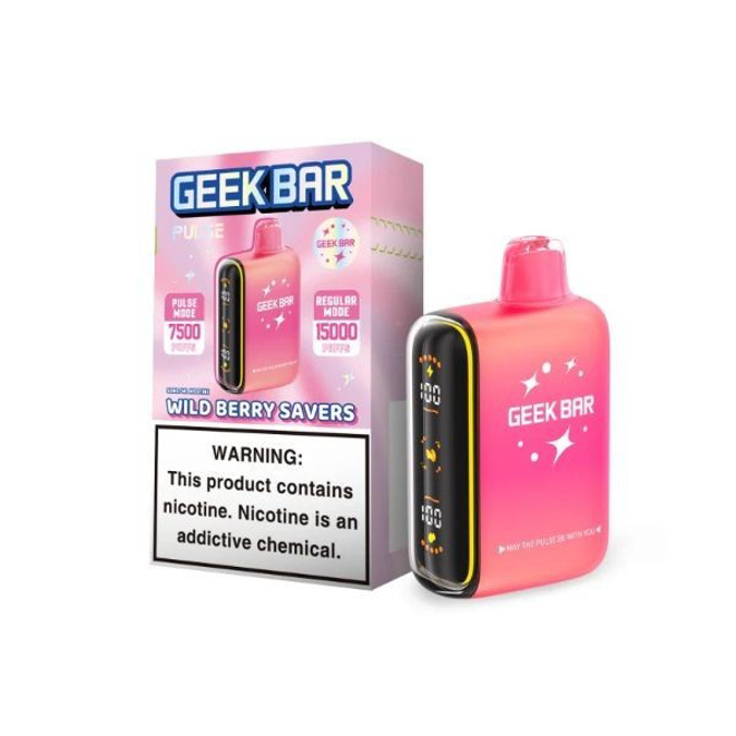 Picture of GEEK BAR 15K PULSE WILD BERRY SAVERS