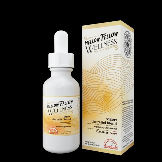 Picture of MELLOW FELLOW WELLNESS RELIEF BLEND 10,000MG - BERRY