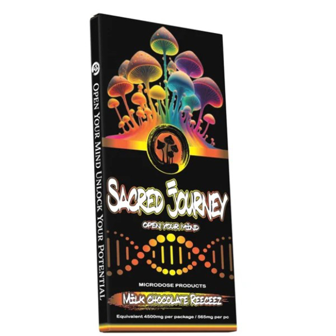 Picture of SACRED JOURNEY MUSHROOM CHOCOLATE - MILK CHOCOLATE REECEEZ