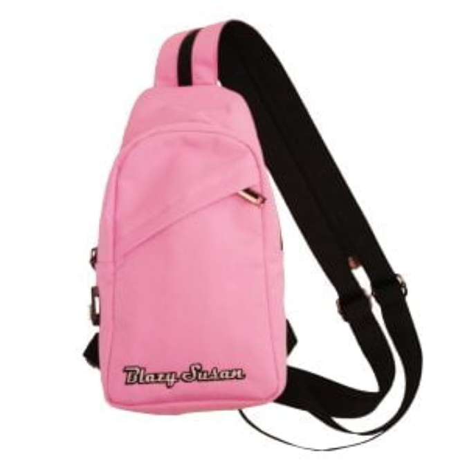 Picture of BLAZY SUZAN OVER THE SHOULDER BAG BLACK AND PINK