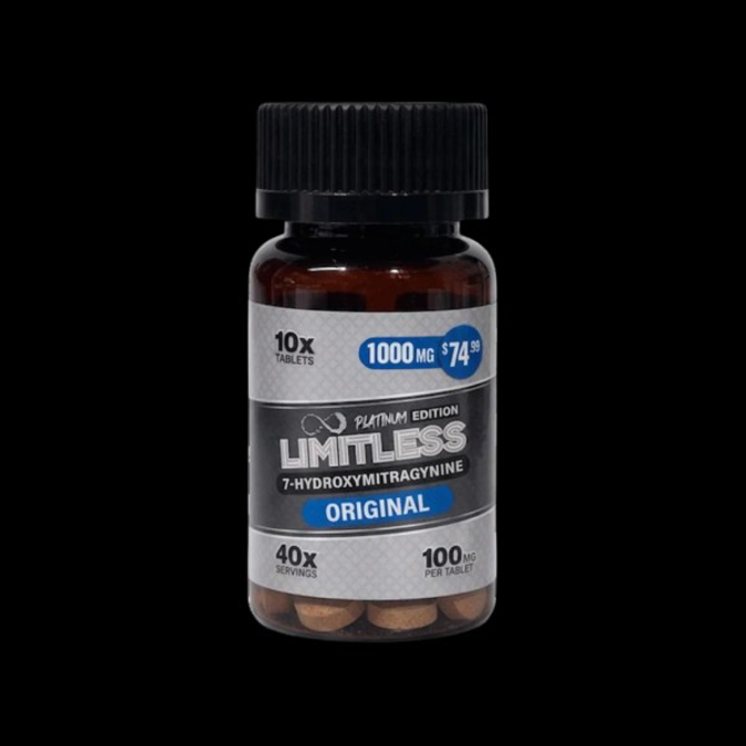 Picture of LIMITLESS 7 HYDROXY 100MG 10CT - ORIGINAL
