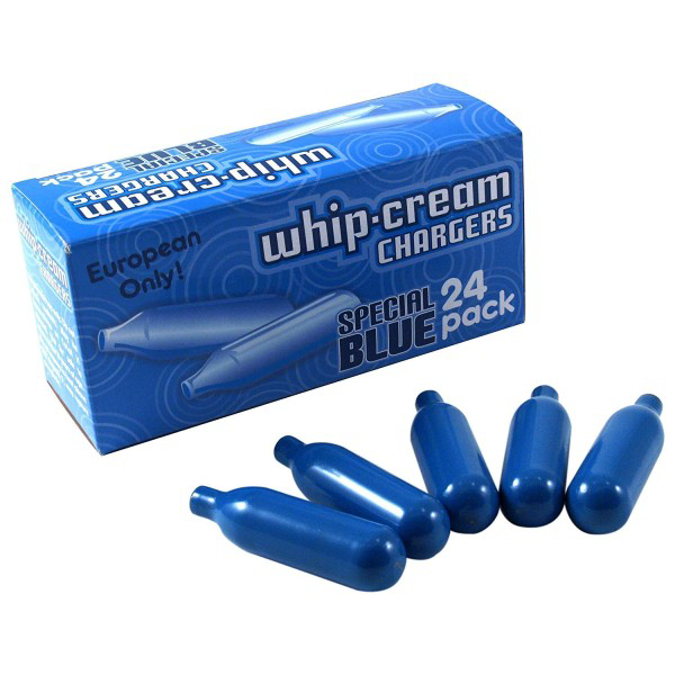 Picture of WHIP CREAM CHARGERS SPECIAL BLUE 24PK