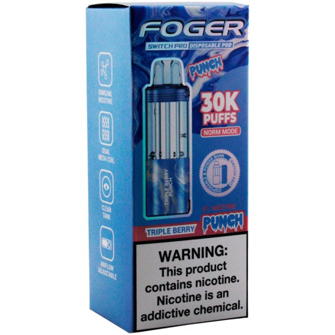 Picture of FOGER POD 30K TRIPLE BERRY PUNCH