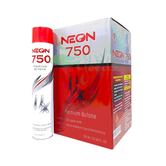 Picture of NEON 750 PREMIUM BUTANE 750ML 12CT