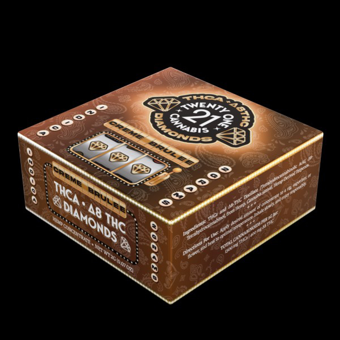 Picture of 21 CANNABIS DIAMONDS 2G ORANGE SODA