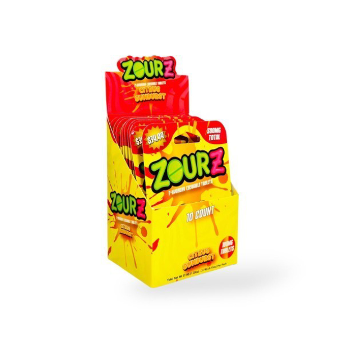Picture of ZOUR Z 7 HYDROXY 100MG 10CT - CITRUS SUNBURST