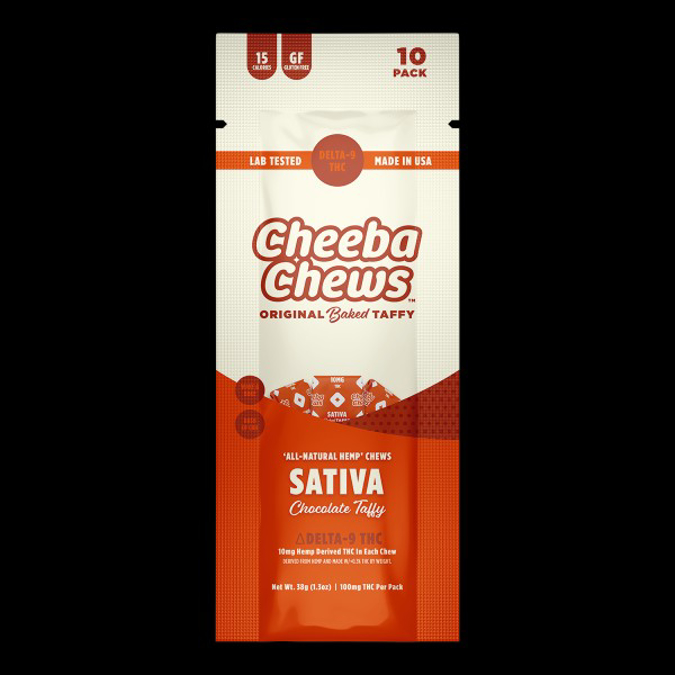 Picture of CHEEBA CHEWS 10MG D9 THC - SATIVA