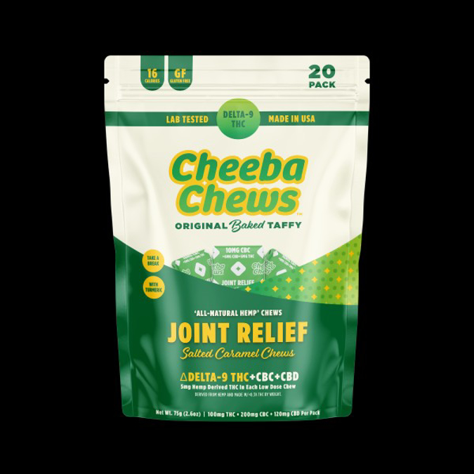 Picture of CHEEBA CHEWS 10MG D9 THC CBD - JOINT RELIEF