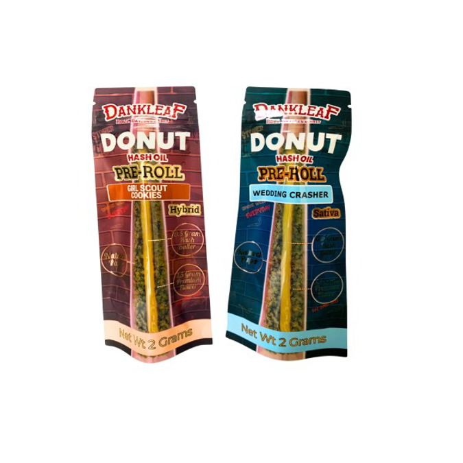 Picture of DANKLEAF DONUT HASH HOLE PRE ROLL 12CT - GIRL SCOUT COOKIES (HYBRID)