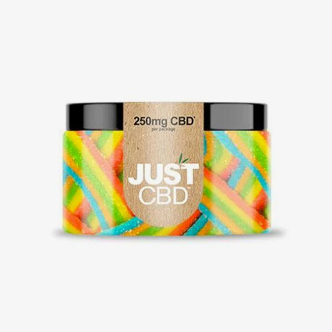 Picture of JUST CBD   DELTA RIBBONS 250MG 100CT