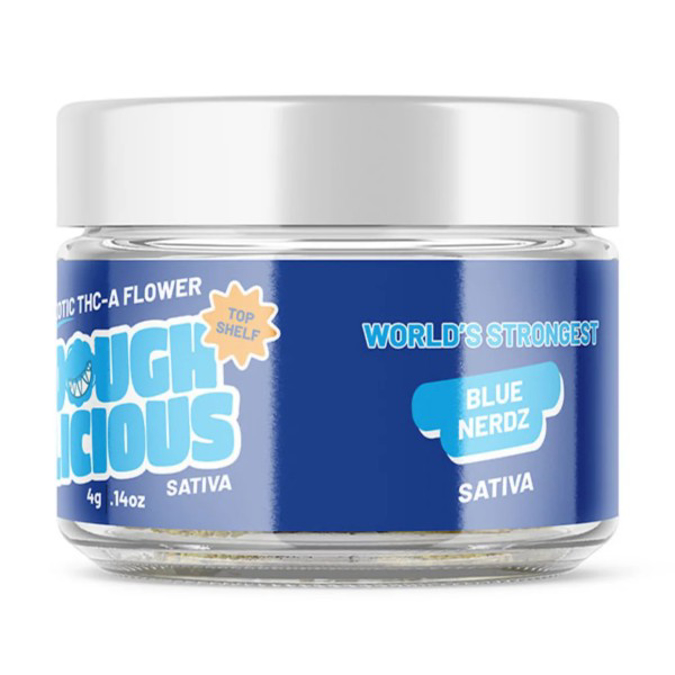Picture of DOUGH LICIOUS 4G THC A CBD   DELTA BLUE NERDZ