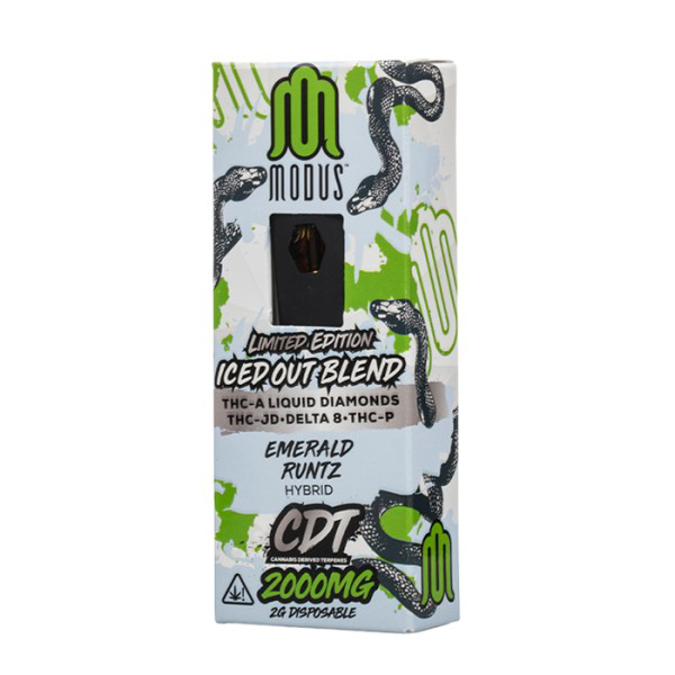 Picture of MODUS LIMITED EDITION 2G ICED OUT BLEND EMERALD RUNTZ