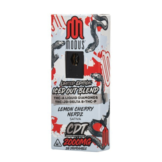 Picture of MODUS LIMITED EDITION 2G ICED OUT BLEND LEMON CHERRY NERDZ
