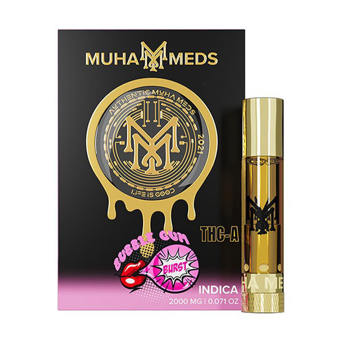 Picture of MUHA MEDS 2G CART BUBBLE GUM