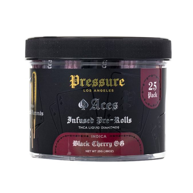 Picture of PRESSURE INFUSED PRE ROLLS BLACK CHERRY INDICA